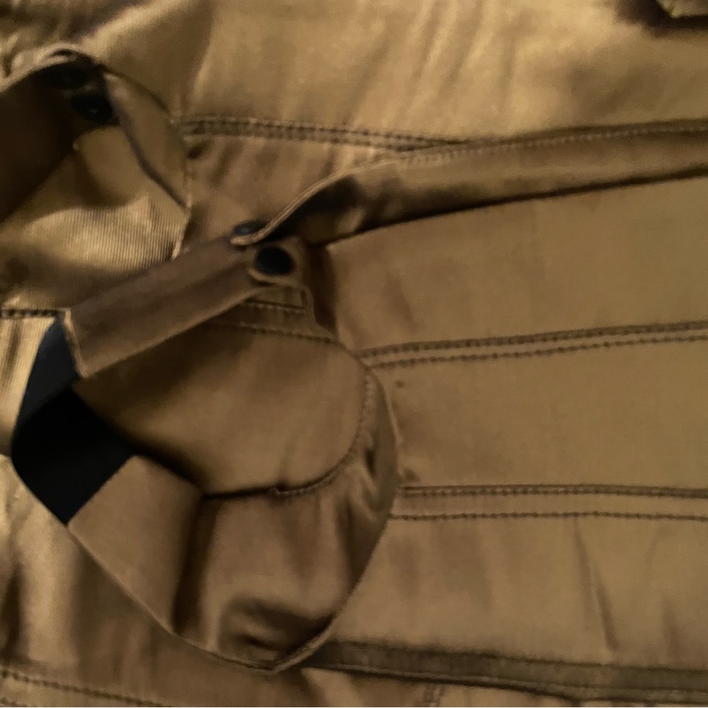MUGLER Metallic bronze gold Trousers BNWT Stunning EXCLUSIVE for christm… - Picture 12 of 16